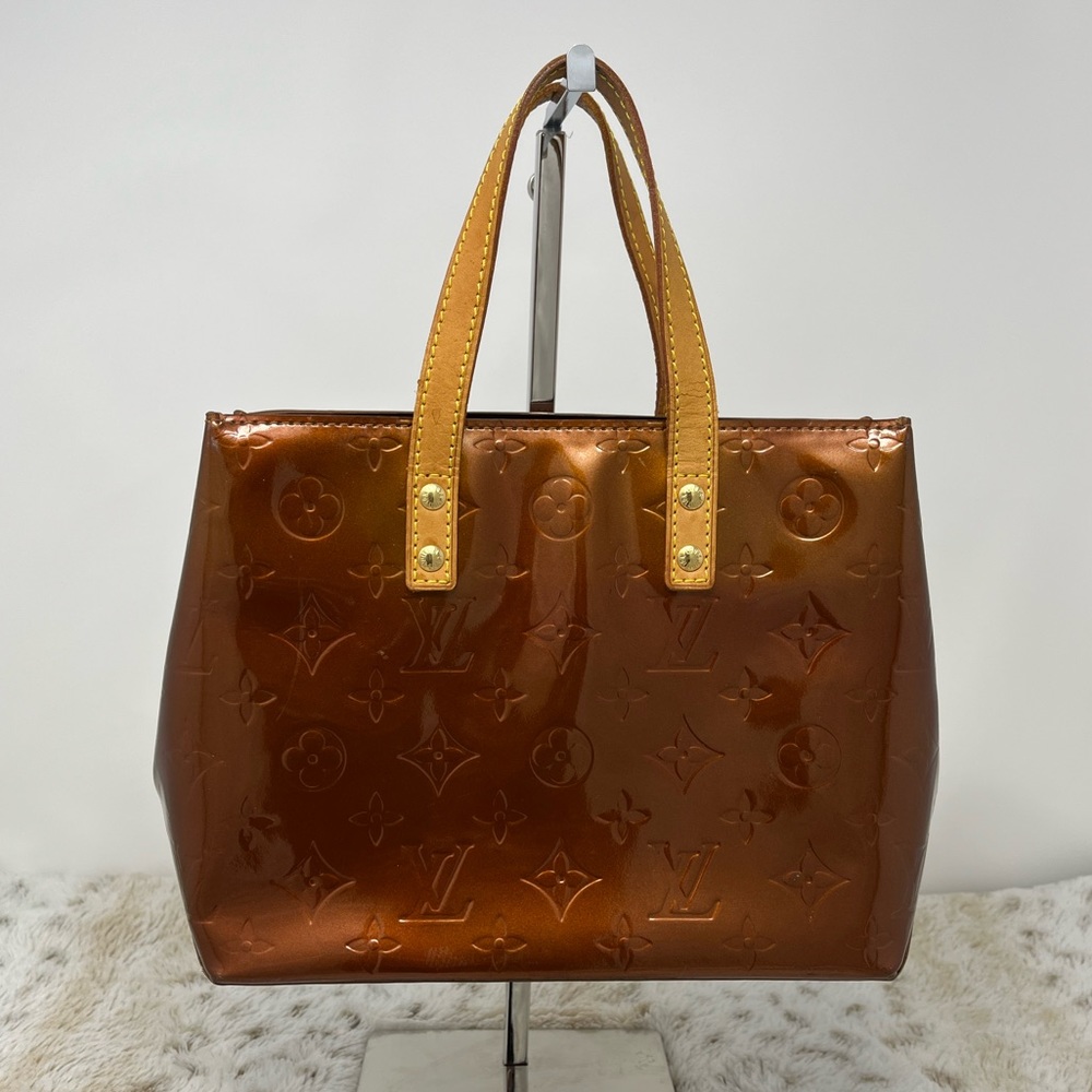 Louis Vuitton Reade Vernis Bronze mini tote bag